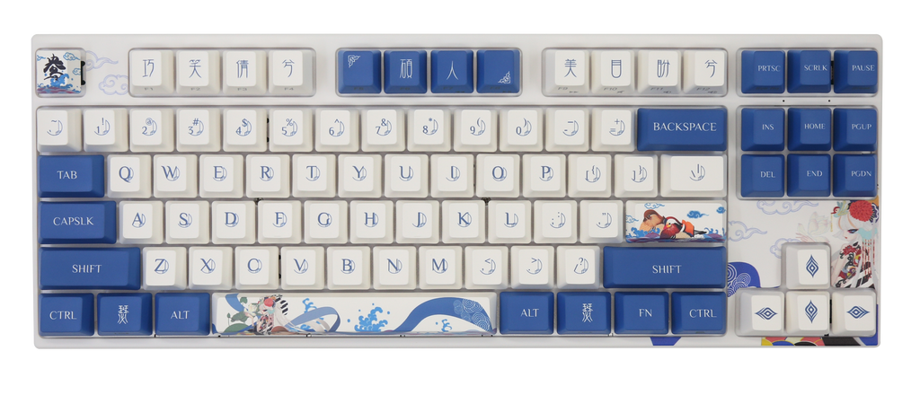 Varmilo VA Series V2 Love Birds Yang (I) TKL Bluetooth Mechanical Keyboard