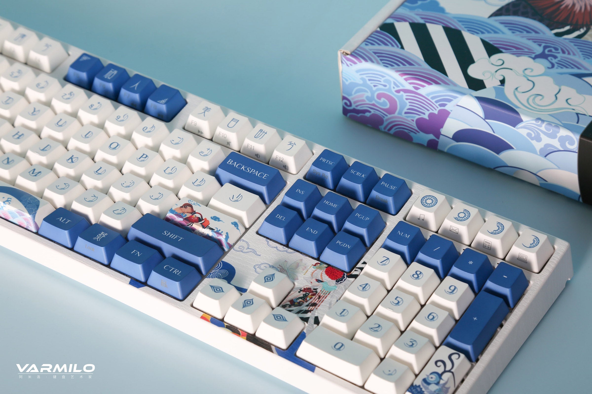 Varmilo VA Series V2 Love Birds Yang (I) Bluetooth Mechanical Keyboard