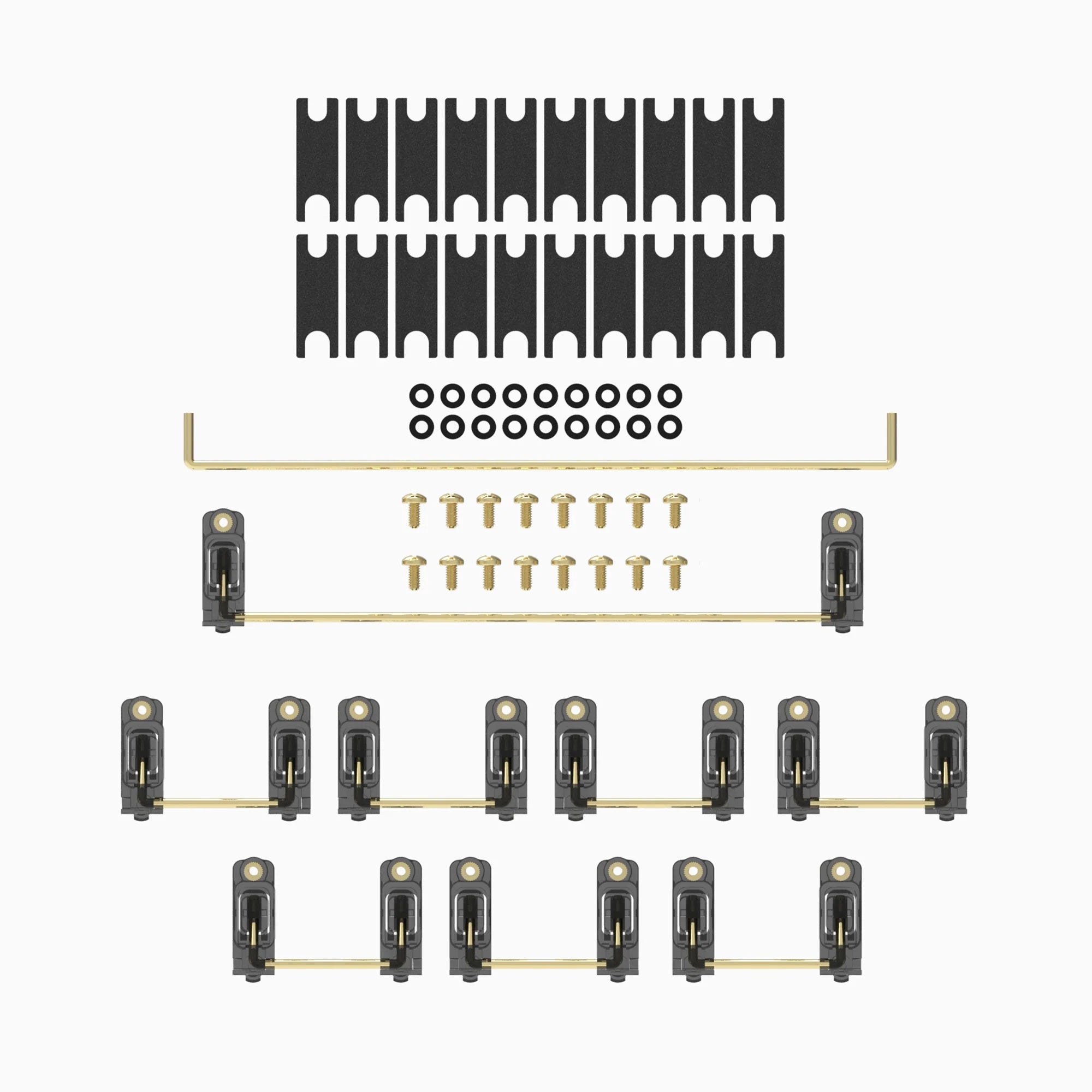 KBDFans Dyboox Stabilizer Black 104 Kit