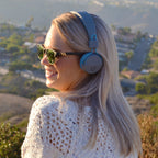 Neon Wireless On-Ear Headphones Blue