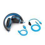 JBuddies Play Gaming Kids Headset Blue
