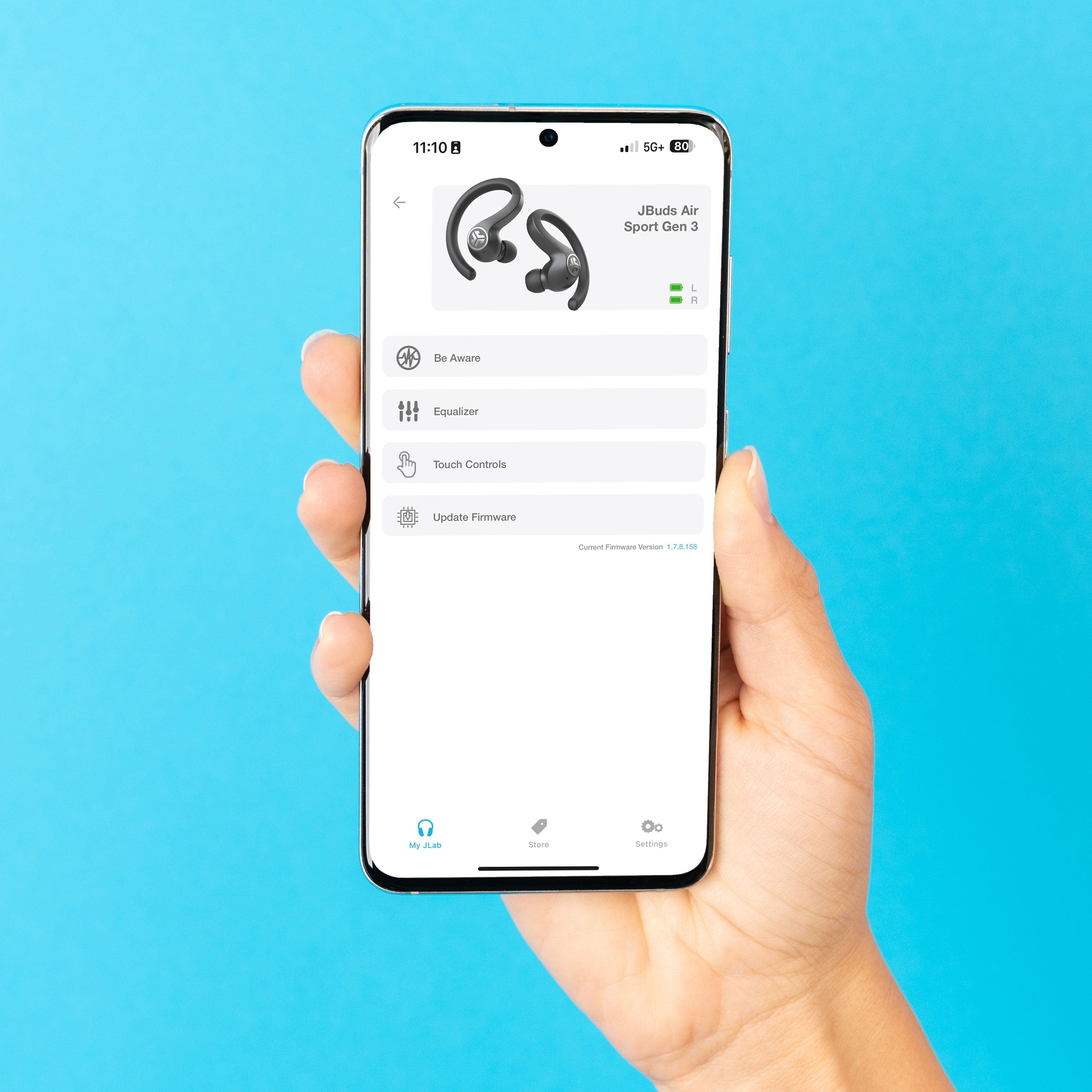 JBuds Air Sport True Wireless Earbuds 3rd Generation Black