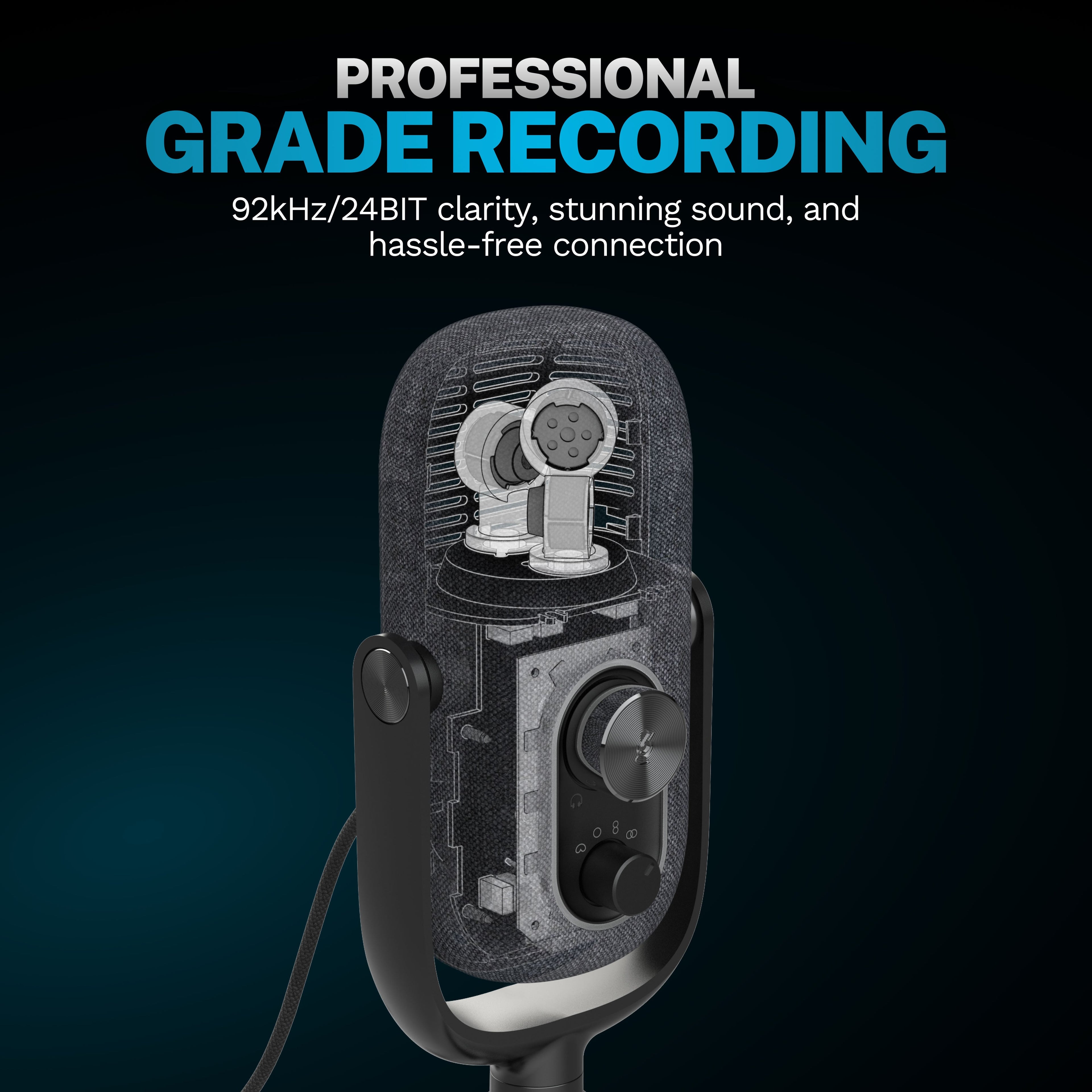 Epic Talk USB Microphone White