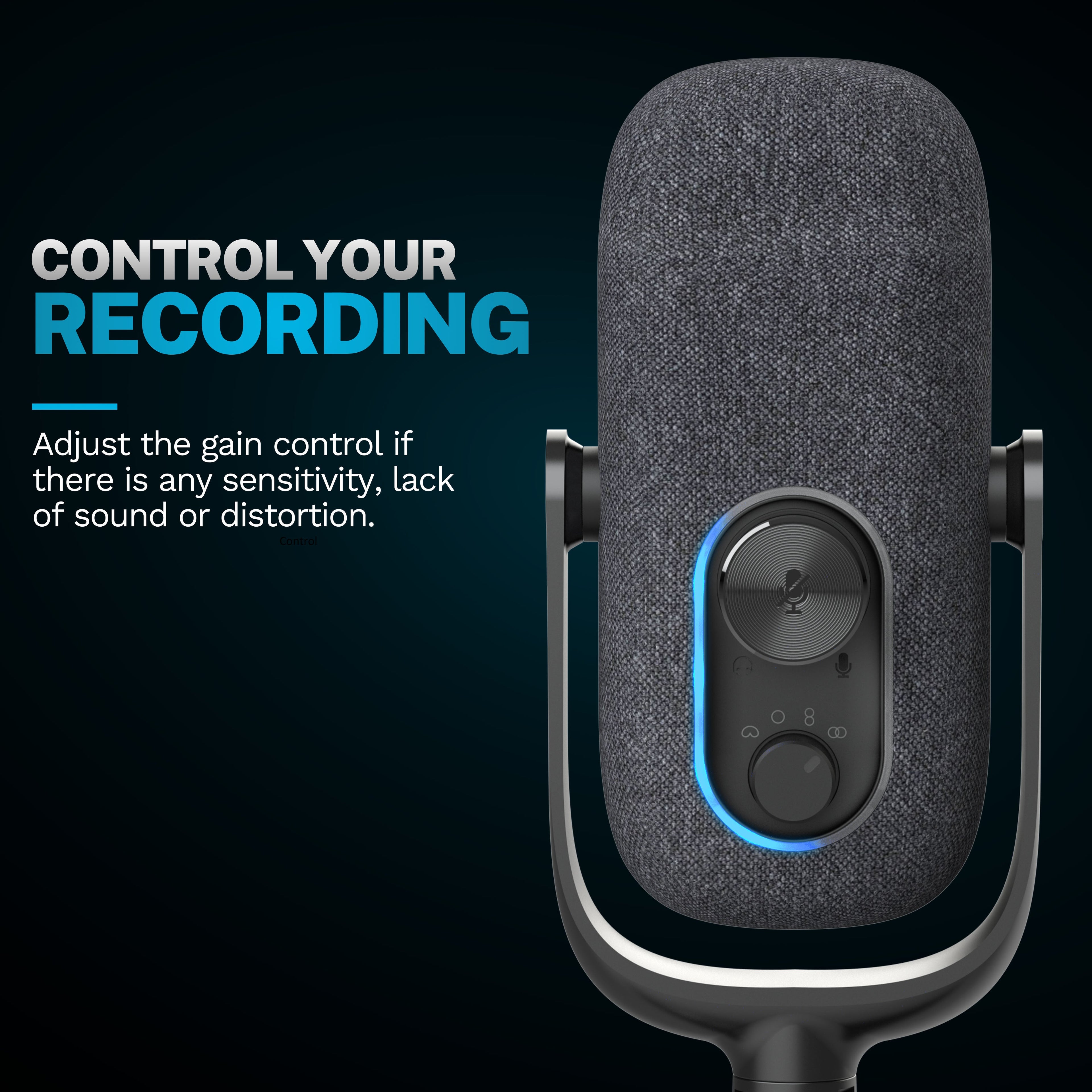 Epic Talk USB Microphone Black