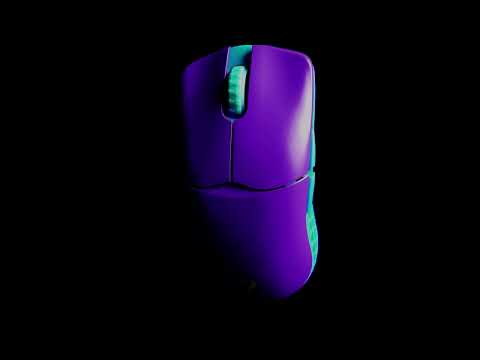 Ducky x MK Frozen Feather Lightweight RGB Gaming Mouse