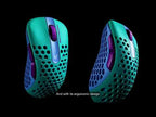 MK Frozen Llama Mouse 67g Lightweight Gaming 3389 Pixart RGB GM 8.0