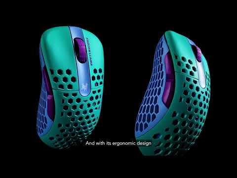MK Frozen Llama Mouse 67g Lightweight Gaming 3389 Pixart RGB GM 8.0