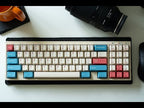Leopold FC730MBT V2 Coral / Blue Bluetooth Mechanical Keyboard