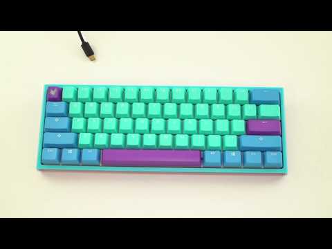 Ducky x MK Blackout One 2 Mini RGB LED 60% Double Shot PBT Limited Mechanical Keyboard