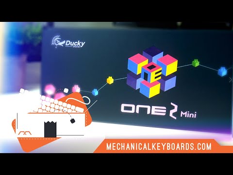 Ducky x MK Blackout One 2 Mini RGB LED 60% Double Shot PBT Limited Mechanical Keyboard