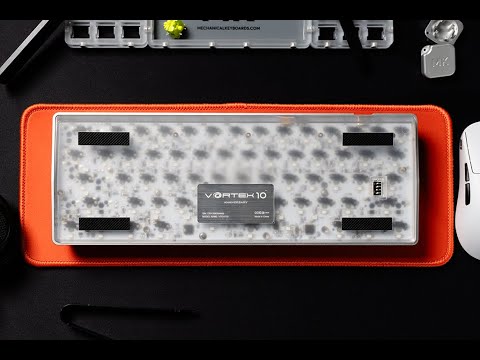 Vortex 10 10th Anniversary Edition RGB LED 60% Double Shot PBT Mechanical Keyboard