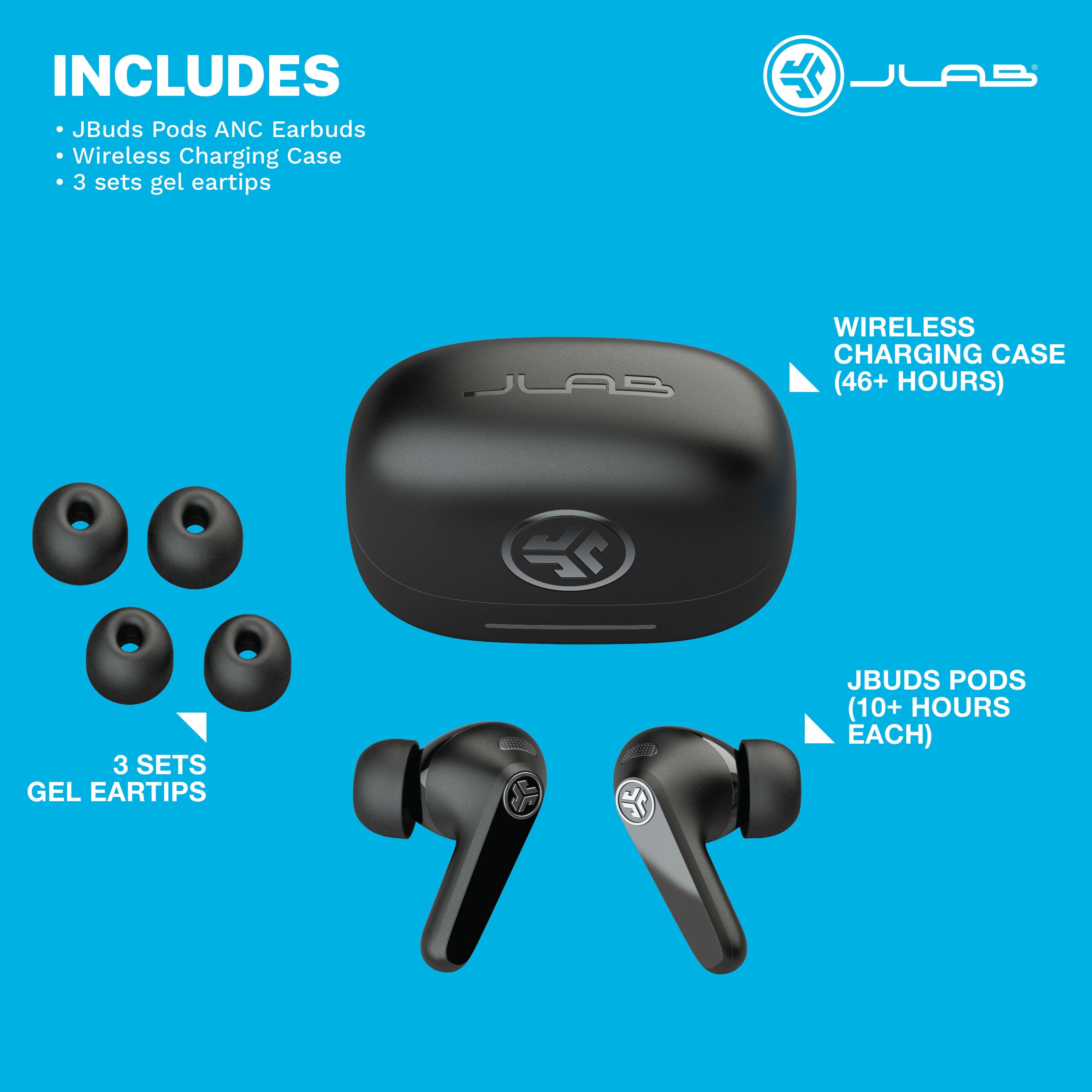 JBuds Pods ANC True Wireless Earbuds